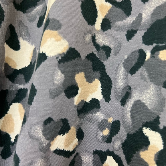 LOGO Multicolor Leopard Print Long Sleeve Top - Picture 7 of 11